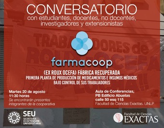 Afiche del conversatorio